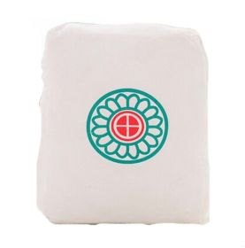 Cute Mahjong Small Plush Stuffed Toy Sofa Bed Decorative Throw Pillow Cushion; 1 Circle - Default