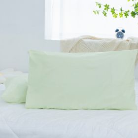 Polyester Knit Waterproof and Stain-Proof Pillowcase - Green - 47*74-6