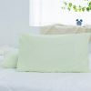 Polyester Knit Waterproof and Stain-Proof Pillowcase - Green - 47*74(pairs)-6