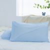 Polyester Knit Waterproof and Stain-Proof Pillowcase - Sky blue - 50*70(pairs)-4