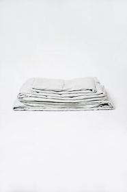 Omne Sleep 4-Piece Pewter Bamboo Twin Hypoallergenic Sheet Set - Default