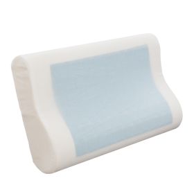 Classic Orthopedic Memory Foam Contour Gel Sheet Pillow Cervical Neck Support - as pictures