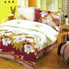 Blancho Bedding - [Early Peony] 100% Cotton 4PC Duvet Cover Set (King Size)(Comforter not included) - BLANCHODDX01001-4