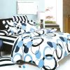 Blancho Bedding - [Artistic Blue] 100% Cotton 7PC MEGA Duvet Cover Set (Queen Size) - BLANCHOMF01061-3