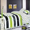 Blancho Bedding - [Green Olive] 100% Cotton 3PC Duvet Cover set (Twin Size)(Comforter not included) - BLANCHOHM01036-1