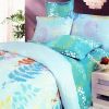 Blancho Bedding - [Turquoise Spring] 100% Cotton 3PC Duvet Cover Set (Twin Size)(Comforter not included) - BLANCHOMH01002-1