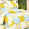 Blancho Bedding - [Yellow Countryside] 100% Cotton 4PC Duvet Cover Set (Queen Size)(Comforter not included) - BLANCHOMH01020-3