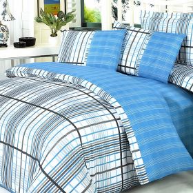 Blancho Bedding - [Heart of Ocean] 100% Cotton 4PC Duvet Cover Set (Queen Size)(Comforter not included) - BLANCHOMF01013-3