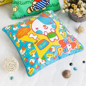 [Shy Puppy] Decorative Pillow Cushion / Floor Cushion (15.8 by 15.8 inches) - BN-DP003