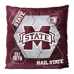 Michigan State OFFICIAL NHL "Connector" Double Sided Velvet Pillow; 16" x 16" - 1COL/23500/0031/RET