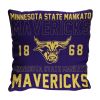 Minn St Mank OFFICIAL NCAA "Stacked" Woven Pillow; 20" x 20" - 1COL/13002/1259/RET