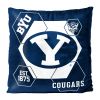 BYU OFFICIAL NHL "Connector" Double Sided Velvet Pillow; 16" x 16" - 1COL/23500/0004/RET