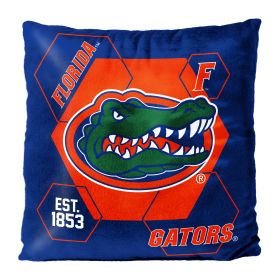 Florida OFFICIAL NHL "Connector" Double Sided Velvet Pillow; 16" x 16" - 1COL/23500/0016/RET