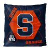 Syracuse OFFICIAL NHL "Connector" Double Sided Velvet Pillow; 16" x 16" - 1COL/23500/0040/RET