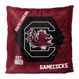 South Carolina OFFICIAL NHL "Connector" Double Sided Velvet Pillow; 16" x 16" - 1COL/23500/0042/RET