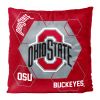 Ohio State OFFICIAL NHL "Connector" Double Sided Velvet Pillow; 16" x 16" - 1COL/23500/0007/RET