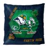 Notre Dame OFFICIAL NHL "Connector" Double Sided Velvet Pillow; 16" x 16" - 1COL/23500/0010/RET