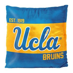 UCLA OFFICIAL NHL "Connector" Double Sided Velvet Pillow; 16" x 16" - 1COL/23500/0069/RET