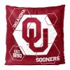 Oklahoma OFFICIAL NHL "Connector" Double Sided Velvet Pillow; 16" x 16" - 1COL/23500/0012/RET