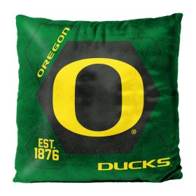 Oregon OFFICIAL NHL "Connector" Double Sided Velvet Pillow; 16" x 16" - 1COL/23500/0081/RET