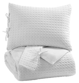 Ashley Maurilio White Casual 3-Piece Queen Comforter Set Q781003Q - as Pic