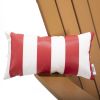 TALE Adirondack Chair Backyard Furniture Painted Seat Pillow  - red