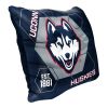 UConn OFFICIAL NHL "Connector" Double Sided Velvet Pillow; 16" x 16" - 1COL/23500/0001/RET