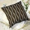 [Brown Wave] Decorative Pillow Cushion / Floor Cushion (23.6 by 23.6 inches) - BETTINO-FJ-020