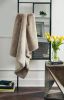 Ashley Gariland Taupe Contemporary Throw (Set of 3) A1000912 - as Pic