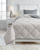 Ashley Rhey Tan+Brown+Gray Casual 2-Piece Twin Comforter Set Q425001T - as Pic