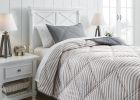 Ashley Rhey Tan+Brown+Gray Casual 2-Piece Twin Comforter Set Q425001T - as Pic