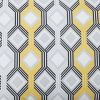 Ashley Mato Gray+Yellow+White Contemporary 3-Piece Queen Comforter Set Q763003Q - as Pic