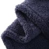 Oversided Sherpa Throw; 60&quot; x 72&quot; Ink Blue - as Pic