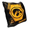 Iowa OFFICIAL NHL "Connector" Double Sided Velvet Pillow; 16" x 16" - 1COL/23500/0002/RET