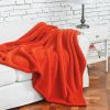 Oversided Sherpa Throw; 60&quot; x 72&quot; Amber - as Pic