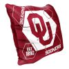 Oklahoma OFFICIAL NHL "Connector" Double Sided Velvet Pillow; 16" x 16" - 1COL/23500/0012/RET