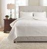 Ashley Dietrick Ivory Traditional 3-Piece Queen Quilt Set Q256053Q - as Pic