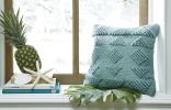 Ashley Rustingmere Teal Casual Pillow (Set of 4) A1001012 - as Pic