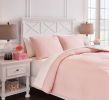 Ashley Lexann Pink+White+Gray Casual Full Comforter Set Q901003F - as Pic