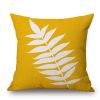 Foliage Love Autumn And Spring Leaf Cushion Covers - WINE