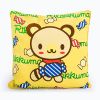 [Yellow Candy Bear] Decorative Pillow Cushion / Floor Cushion (15.8 by 15.8 inches) - BN-DP001