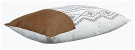 Ashley Lanston Caramel/Black/White Casual Pillow (Set of 4) A1000997 - as Pic