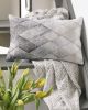 Ashley Pacrich Gray/Brown Contemporary Pillow (Set of 4) A1000930 - as Pic