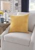 Ashley Kastel Golden Yellow Casual Pillow (Set of 4) A1000952 - as Pic