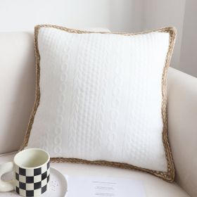 Bohemian Line Tufting Pillow Cover Simple Prismatic (Option: 2 Style-45 X45cm Without Core)