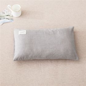 Pillowcase Young Children's Pillow (Option: Iceberg Gray-30cmX50cm Pillowcase One)