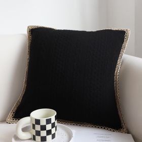 Bohemian Line Tufting Pillow Cover Simple Prismatic (Option: 1 Style-45x45cm With Core)