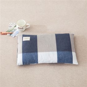 Pillowcase Young Children's Pillow (Option: Light Coffee Blue-30cmX50cm Pillowcase One)