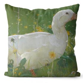 Home Art Oil Painting Pillow Cover (Option: MMS01 9-45x45cm Short Velvet)