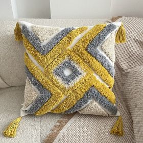 Nordic Ins Bohemian Tufted Pentagram Pillow (Option: Windmill-Pillowcase)